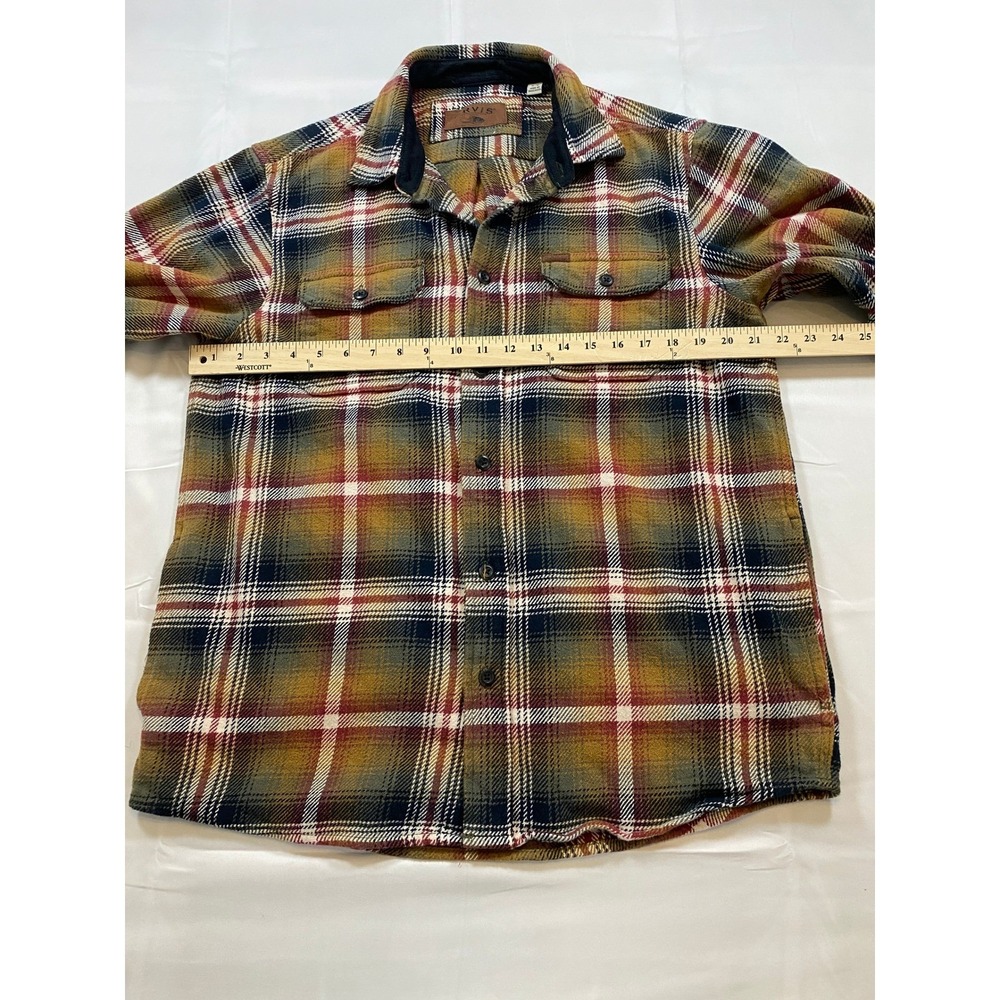 ORVIS Classic Collection Plaid Flannel Shirt Mens Long Sleeve Casual‎ Outerwear - Picture 5 of 12